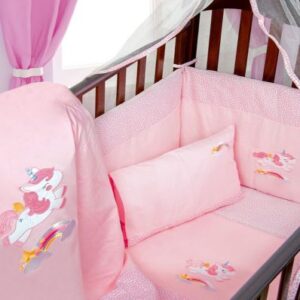 ΚΟΥΝΟΥΠΙΕΡΑ bebe UNICORN 41 160X490 ΡΟΖ Cotton 100%-1214016806404126