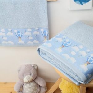 ΠΕΤΣΕΤΑ ΜΕ ΨΗΦΙΑΚΗ ΕΚΤΥΠΩΣΗ ΣΕΤ 2 τεμ bebe Phileas 63 30X50,70X140 ΣΙΕΛ Cotton 100%-1216015808906328