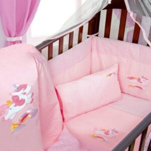 ΠΡΟΙΚΑ ΜΩΡΟΥ 3 τεμ bebe UNICORN 41  ΡΟΖ Cotton 100%-1212410006404126