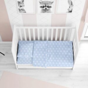 ΚΑΤΩΣΕΝΤΟΝΟ ΜΕ ΛΑΣΤΙΧΟ bebe Star 33 0,70X1,40X0,15 ΣΙΕΛ Cotton 100%-1916118407303328