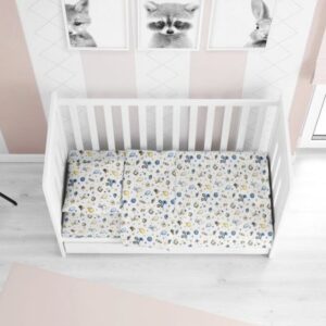 ΚΑΤΩΣΕΝΤΟΝΟ ΜΕ ΛΑΣΤΙΧΟ bebe Baby 02 0,70X1,40X0,15  Flannel cotton 100%-1916158407700200