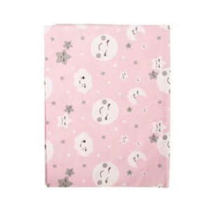 ΣΕΝΤΟΝΑΚΙ ΛΙΚΝΟΥ bebe Smile 84 80X110 Pink Cotton 100%-1914413708008479