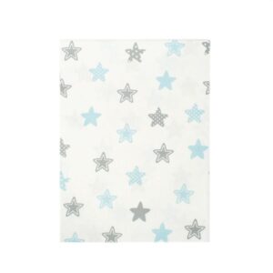 ΣΕΝΤΟΝΑΚΙ ΛΙΚΝΟΥ bebe Star 104 80Χ110 Sky blue Cotton 100%-1914413707310482