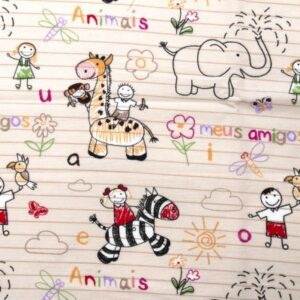 ΣΕΝΤΟΝΑΚΙ ΛΙΚΝΟΥ bebe Africa 145 80Χ110 Beige Flannel Cotton 100%-1914453710214580