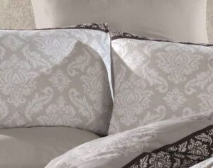 ΜΑΞΙΛΑΡΟΘΗΚΗ ΕΜΠΡΙΜΕ  Φαίδρα 320 50Χ70 Brown Beige Cott/Pol 70/30-1935883141432061