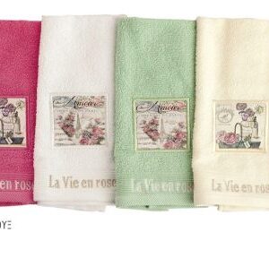 ΠΕΤΣΕΤΑ ΣΕΤ 3 τεμ VINTAGE 01 30X50,50X90,70X140 ΦΟΥΞΙΑ Cotton 100%-1332215703800130