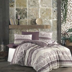 ΣΕΝΤΟΝΙΑ ΕΜΠΡΙΜΕ ΣΕΤ 4 τεμ  Ανδρομάχη 315 240Χ270 Brown Beige Cott/Pol 70/30-1935388941331557