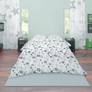 ΣΕΝΤΟΝΙΑ ΕΜΠΡΙΜΕ ΣΕΤ 3 τεμ Star 121 160X240 Grey-Green Cotton 100%-1934615207312188