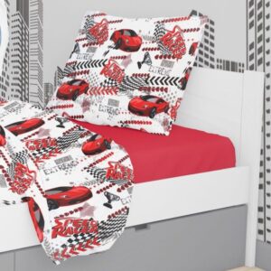 ΜΑΞΙΛΑΡΟΘΗΚΗ ΕΜΠΡΙΜΕ kids Speed Racer 290 50X70 Rotary Print Cott/Pol 70/30-1925883125029098