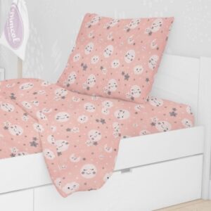 ΜΑΞΙΛΑΡΟΘΗΚΗ ΕΜΠΡΙΜΕ kids Smile 82 50X70 Coral Cotton 100%-1925813108008283