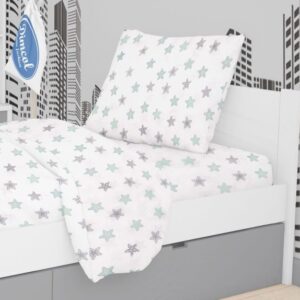 ΜΑΞΙΛΑΡΟΘΗΚΗ ΕΜΠΡΙΜΕ kids Star 101 50Χ70 Green Cotton 100%-1925813107310181