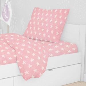 ΜΑΞΙΛΑΡΟΘΗΚΗ ΕΜΠΡΙΜΕ kids Star 32 50Χ70 ΡΟΖ Cotton 100%-1925813107303226