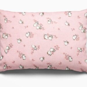 ΜΑΞΙΛΑΡΟΘΗΚΗ ΕΜΠΡΙΜΕ kids Birds 15 50Χ70 Pink Flannel cotton 100%-1925853108601579