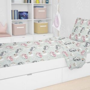 ΠΑΠΛΩΜΑ ΕΜΠΡΙΜΕ kids UNICORN 106 160X240 Green Cotton 100%-1925915206410681