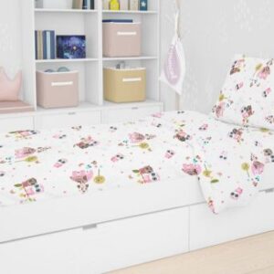 ΠΑΠΛΩΜΑ ΕΜΠΡΙΜΕ kids Κουκουβάγια 45 160X240 Cotton 100%-1925915207404500