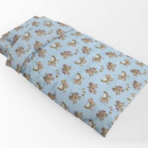 ΠΑΠΛΩΜΑΤΟΘΗΚΗ ΕΜΠΡΙΜΕ kids Little Brothers 147 160Χ240 Sky blue Flannel Cotton 100%-1925755216514782