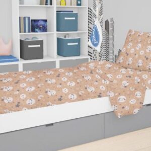 ΣΕΝΤΟΝΙΑ ΕΜΠΡΙΜΕ ΣΕΤ 2 τεμ kids Smile 83 160X240 Beige Cotton 100%-1925215208008380