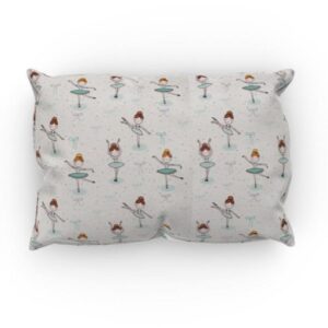 ΜΑΞΙΛΑΡΟΘΗΚΗ ΕΜΠΡΙΜΕ kids Μπαλαρίνα 166 50Χ70 Green Flannel Cotton 100%-1925853115116681