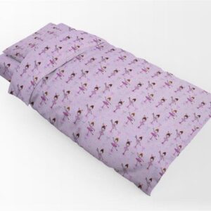 ΣΕΝΤΟΝΙΑ ΕΜΠΡΙΜΕ ΣΕΤ 3 τεμ kids Μπαλαρίνα 167 160Χ240 Lila Flannel Cotton 100%-1924655215116774