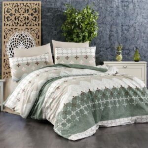 ΣΕΝΤΟΝΙΑ ΕΜΠΡΙΜΕ ΣΕΤ 3 τεμ Αριάδνη 376 160X240 Olive Cott/Pol 70/30-1934685241737613