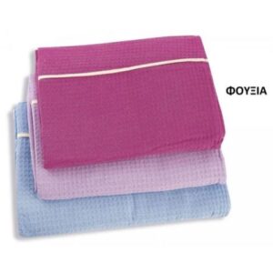 ΚΟΥΒΕΡΤΑ ΠΙΚΕ 230X260 ΦΟΥΞΙΑ Cotton 100%-1330417000000030