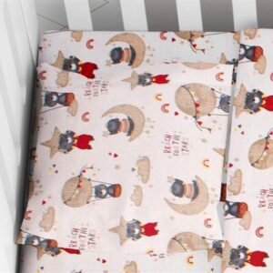 ΜΑΞΙΛΑΡΟΘΗΚΗ ΕΜΠΡΙΜΕ bebe Reach the stars 190 35X45 Beige Cotton 100%-1915817710819080
