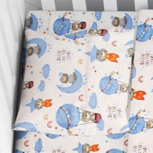 ΜΑΞΙΛΑΡΟΘΗΚΗ ΕΜΠΡΙΜΕ bebe Reach the stars 191 35X45 Sky blue Cotton 100%-1915817710819182