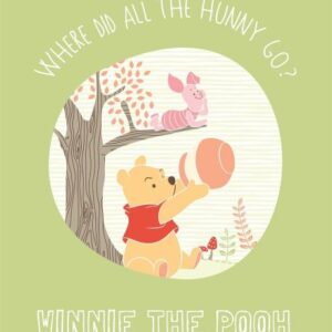 ΚΟΥΒΕΡΤΑ DISNEY WINNIE 01 HOME 110Χ140 Digital Print-2110224402000199