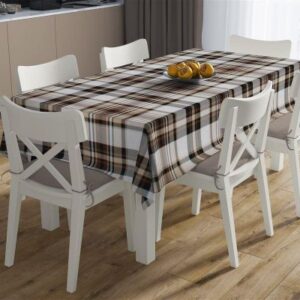 ΤΡΑΠΕΖΟΜΑΝΤΗΛΟ ΑΛΕΚΙΑΣΤΟ 140X180 Tartan 491 Beige Cott/Pol 70/30-1932880512049180