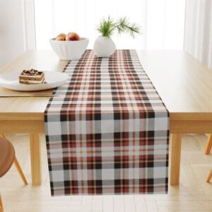 ΤΡΑΒΕΡΣΑ ΑΛΕΚΙΑΣΤΗ 40X180 Tartan 492 Orange Cott/Pol 70/30-1932080912049275