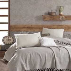 ΚΟΥΒΕΡΤΑ ΠΙΚΕ Dobby 220Χ240 Elephant Cotton 100%-1230415512500064