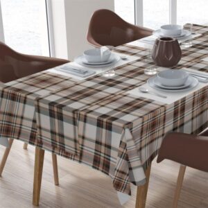 ΑΛΕΚΙΑΣΤΟ ΣΕΤ 2 τεμ (ΤΡΑΠ/ΛΟ 140Χ140/ΤΡΑΒΕΡΣΑ 40Χ140) Tartan 491 Beige Cott/Pol 70/30-1931980012049180