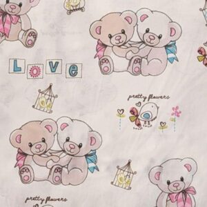 ΣΕΝΤΟΝΑΚΙ ΛΙΚΝΟΥ bebe Pretty Bear 95 80Χ110 Ecru Cotton 100%-31112020003