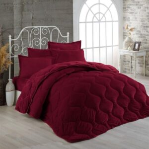 ΚΟΥΒΕΡΤΟΠΑΠΛΩΜΑ Γούνα-Fleece 680 gsm 1920 Bordeaux C08 220X240 Polyester-33421024020