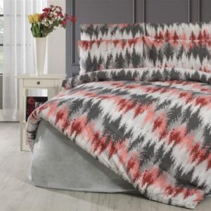 ΠΑΠΛΩΜΑ ΕΜΠΡΙΜΕ Αφροδίτη 411 160X240 Grey-Brick Red Cott/Pol 70/30-33311123007