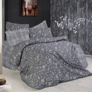 ΠΑΠΛΩΜΑ ΕΜΠΡΙΜΕ Πεντάγραμμο 445 220X240 Γκρι Cott/Pol 70/30-33311124004