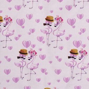 ΣΕΝΤΟΝΑΚΙ ΛΙΚΝΟΥ bebe Flamingo 169 80X110 Lila Cotton 100%-31112020004