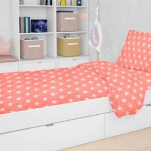 ΣΕΝΤΟΝΙΑ ΕΜΠΡΙΜΕ ΣΕΤ 2 τεμ kids Star 34 160Χ240 Coral Cotton 100%-32112123012