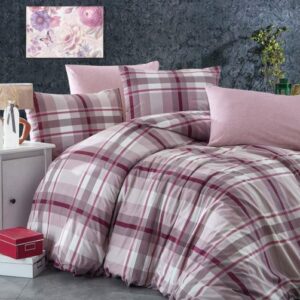 ΣΕΝΤΟΝΙΑ ΕΜΠΡΙΜΕ ΣΕΤ 4 τεμ Εκάβη 422 220Χ240 Mauve Cott/Pol 70/30-33312324010