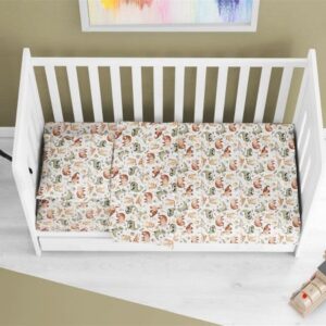 ΠΑΠΛΩΜΑΤΟΘΗΚΗ ΕΜΠΡΙΜΕ bebe Dinosaur 515 120X160 Beige 100% Cotton-31110821014