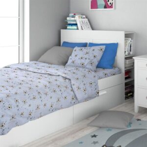 ΣΕΝΤΟΝΙΑ ΕΜΠΡΙΜΕ ΣΕΤ 2 τεμ kids Football 521 160X240 Sky Blue 100% Cotton-32112123018