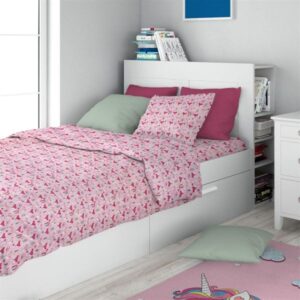 ΣΕΝΤΟΝΙΑ ΕΜΠΡΙΜΕ ΣΕΤ 2 τεμ kids Fox 525 160X240 Pink 100% Cotton-32112123020