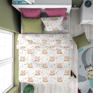 ΠΑΠΛΩΜΑΤΟΘΗΚΗ ΕΜΠΡΙΜΕ kids Lion Cub 530 160X240 Beige Cotton 100%-32110823022