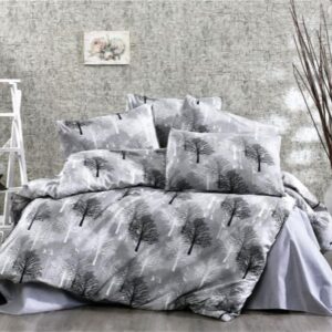 ΣΕΝΤΟΝΙΑ ΕΜΠΡΙΜΕ ΣΕΤ 3 τεμ Forest 312 160X240 Grey Cott/Pol 70/30-33312223021