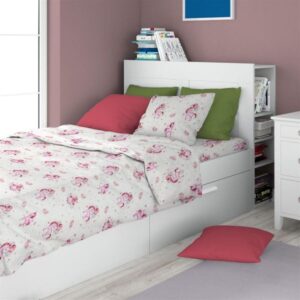 ΣΕΝΤΟΝΙΑ ΕΜΠΡΙΜΕ ΣΕΤ 2 τεμ kids Unicorn 208 160X240 White-Pink Cotton 100%-32112123026