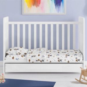 ΣΕΝΤΟΝΙΑ ΕΜΠΡΙΜΕ ΣΕΤ 3 τεμ bebe Wild West 540 120X160 Sky Blue Cotton 100%-31112221030