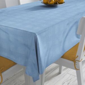 ΑΝΕΞΙΤΗΛΟ ΤΡΑΠΕΖΟΜΑΝΤΗΛΟ Νηματοβαφή Sky Blue 140X140 100% Cotton-33123453002