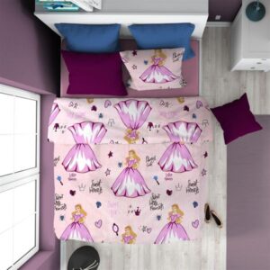 ΠΑΠΛΩΜΑΤΟΘΗΚΗ ΕΜΠΡΙΜΕ kids Princess 391 160X240 Pink Cott/Pol 70/30-32310823004