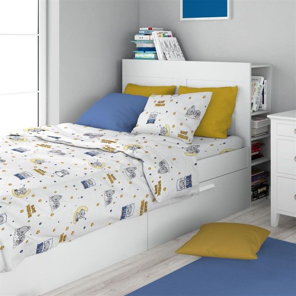 ΣΕΝΤΟΝΙΑ ΕΜΠΡΙΜΕ ΣΕΤ 2 τεμ kids Sweet Dreams 554 160X240 White-Sky Blue 100% Cotton-32112123036