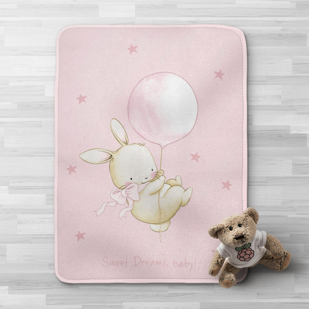 Κουβέρτα Κούνιας Sweet Dreams Baby Ροζ Ροζ BEBE 100 x 140 cm